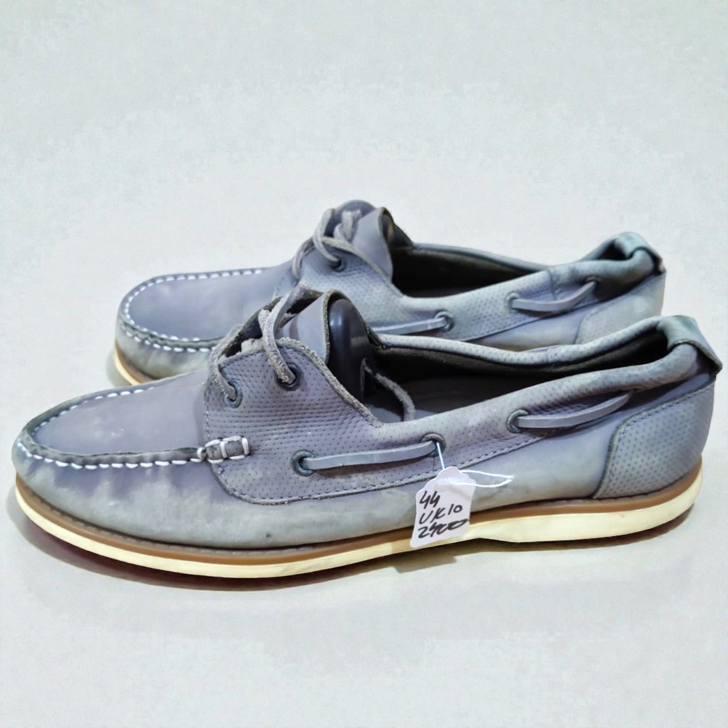 Grey Leather Shoes (Euro 44/UK 10)