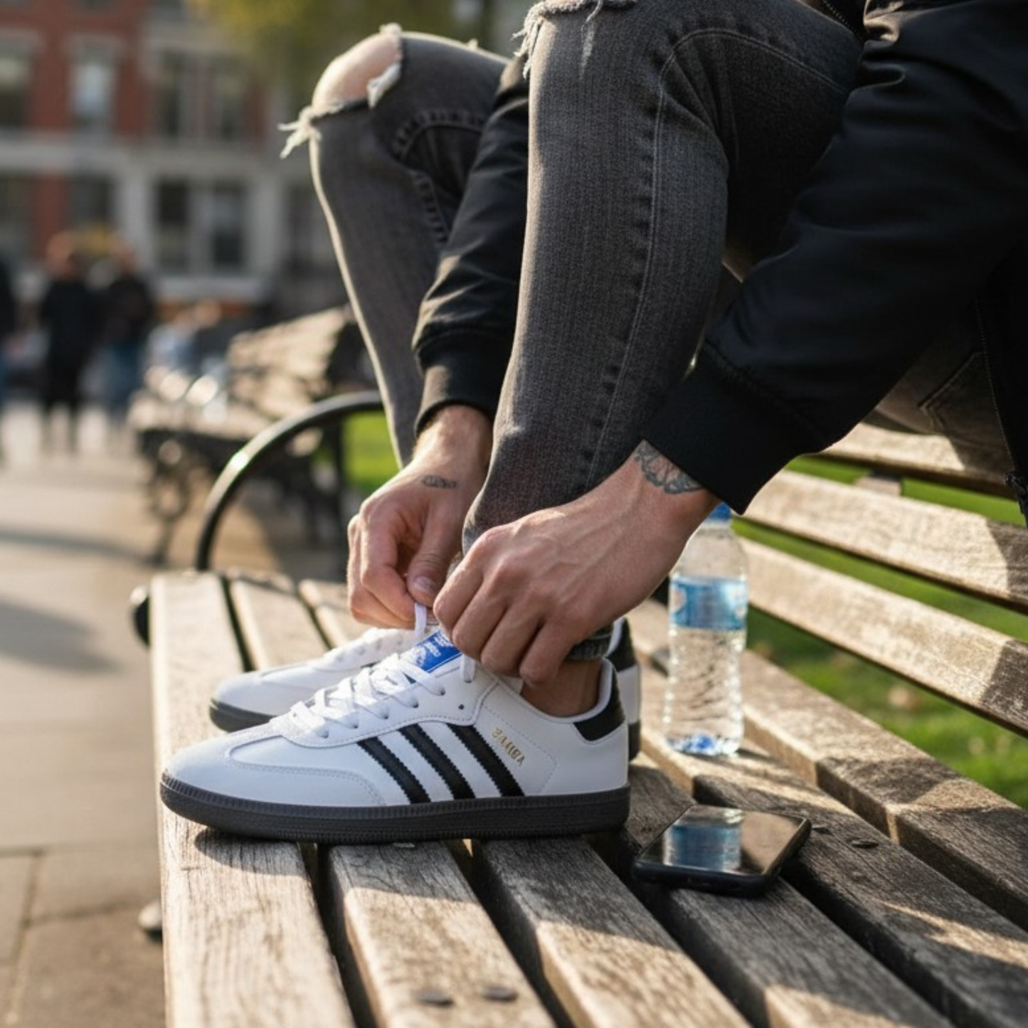 Adidas Samba White