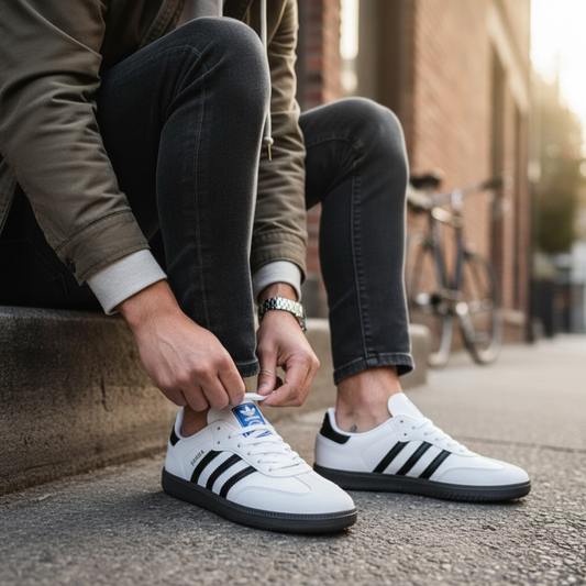 Adidas Samba White