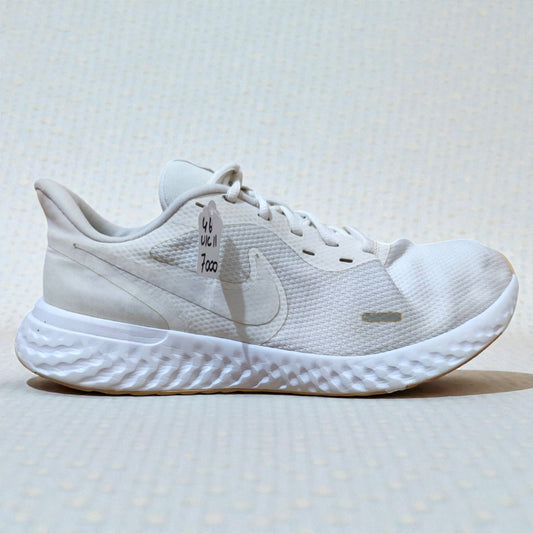 NIKE REVOLUTION 5 WHITE (Size 46/UK 11)