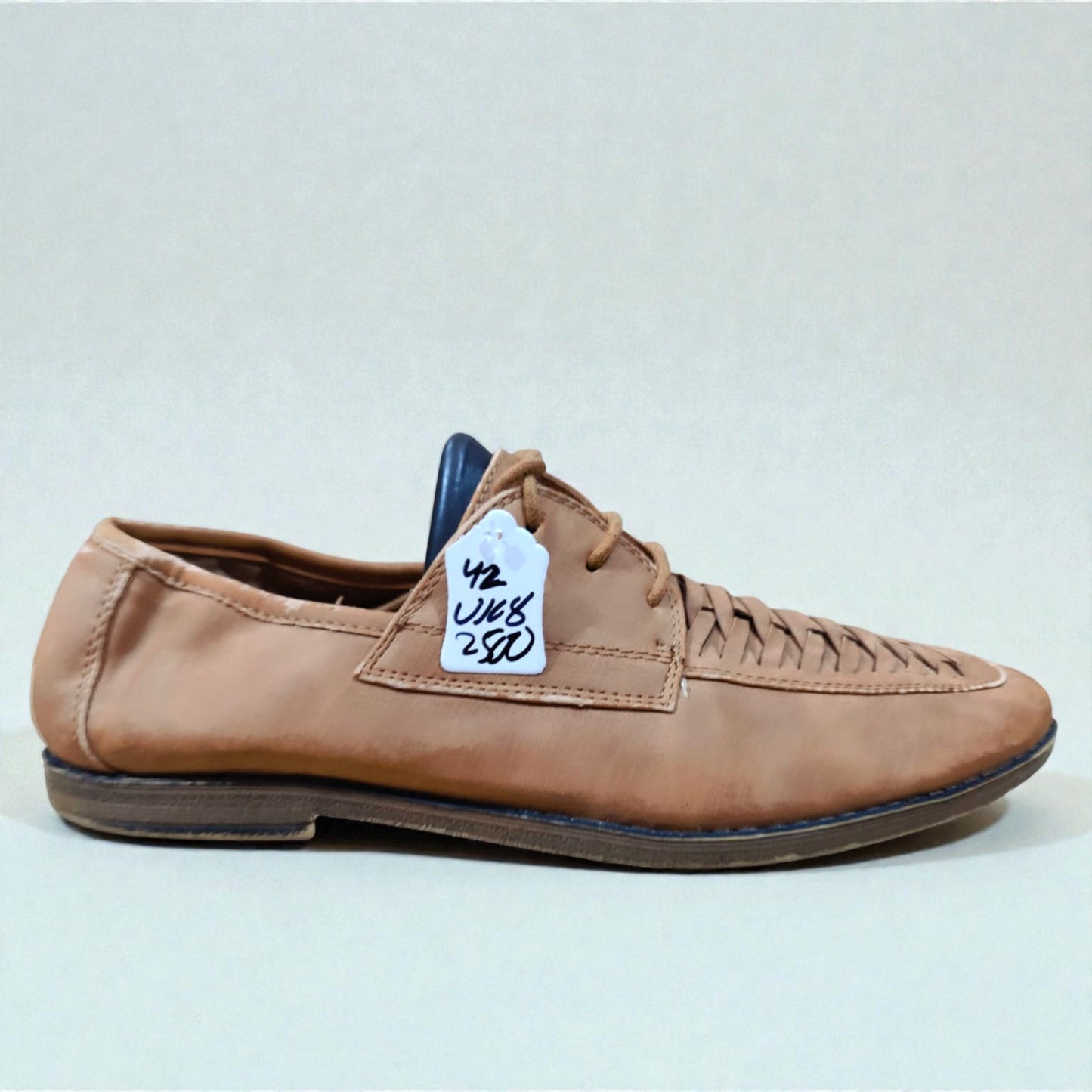 Tan Leather Shoes (Euro 42/UK 8)