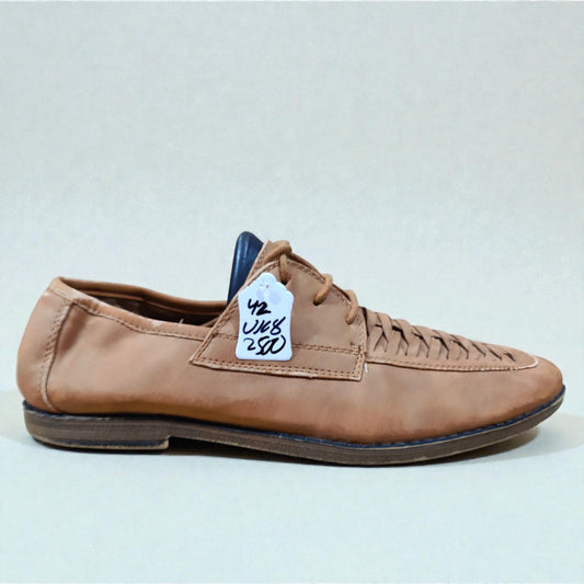 Tan Leather Shoes (Euro 42/UK 8)