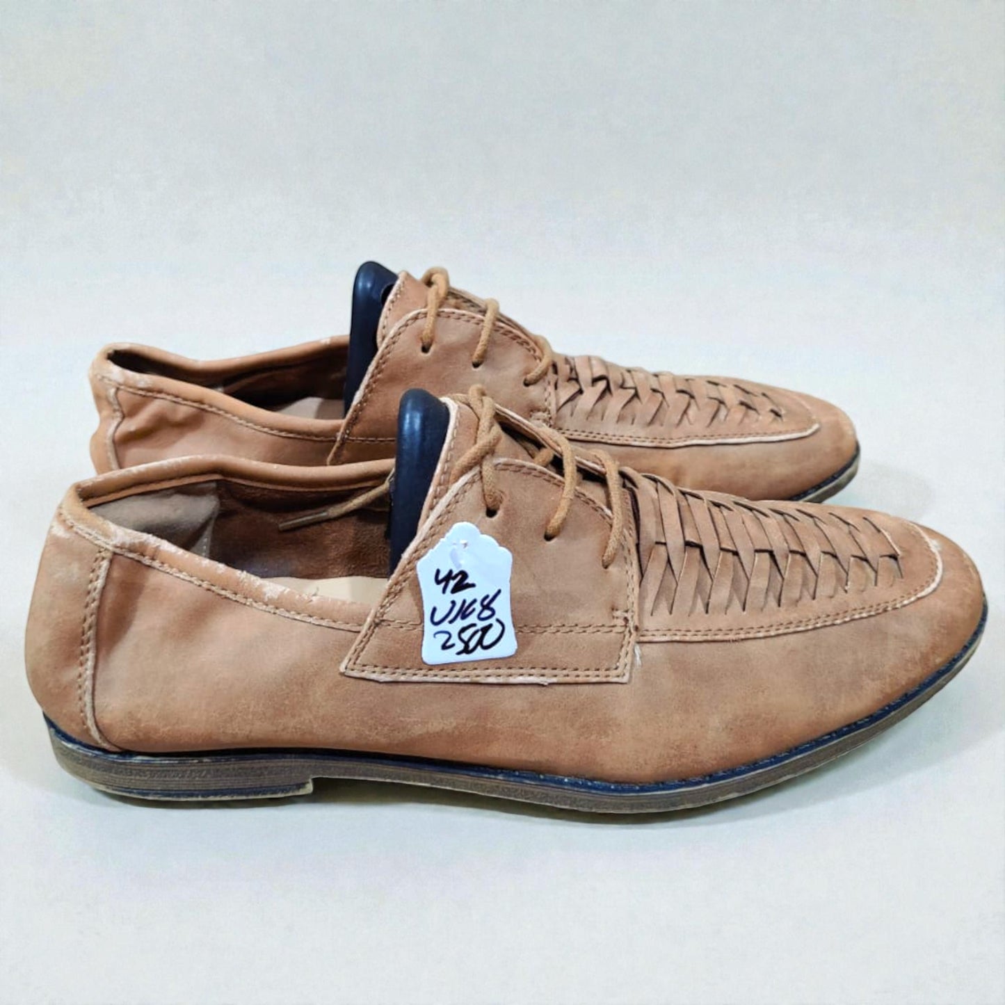 Tan Leather Shoes (Euro 42/UK 8)