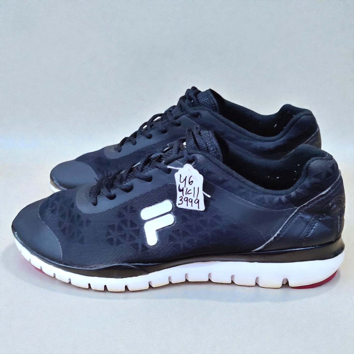 Black Fila (Euro 46/UK 11)